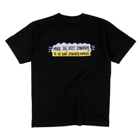 T-shirt męski Mateusz Glen x Kasia Fryza x FAVNA - czarny